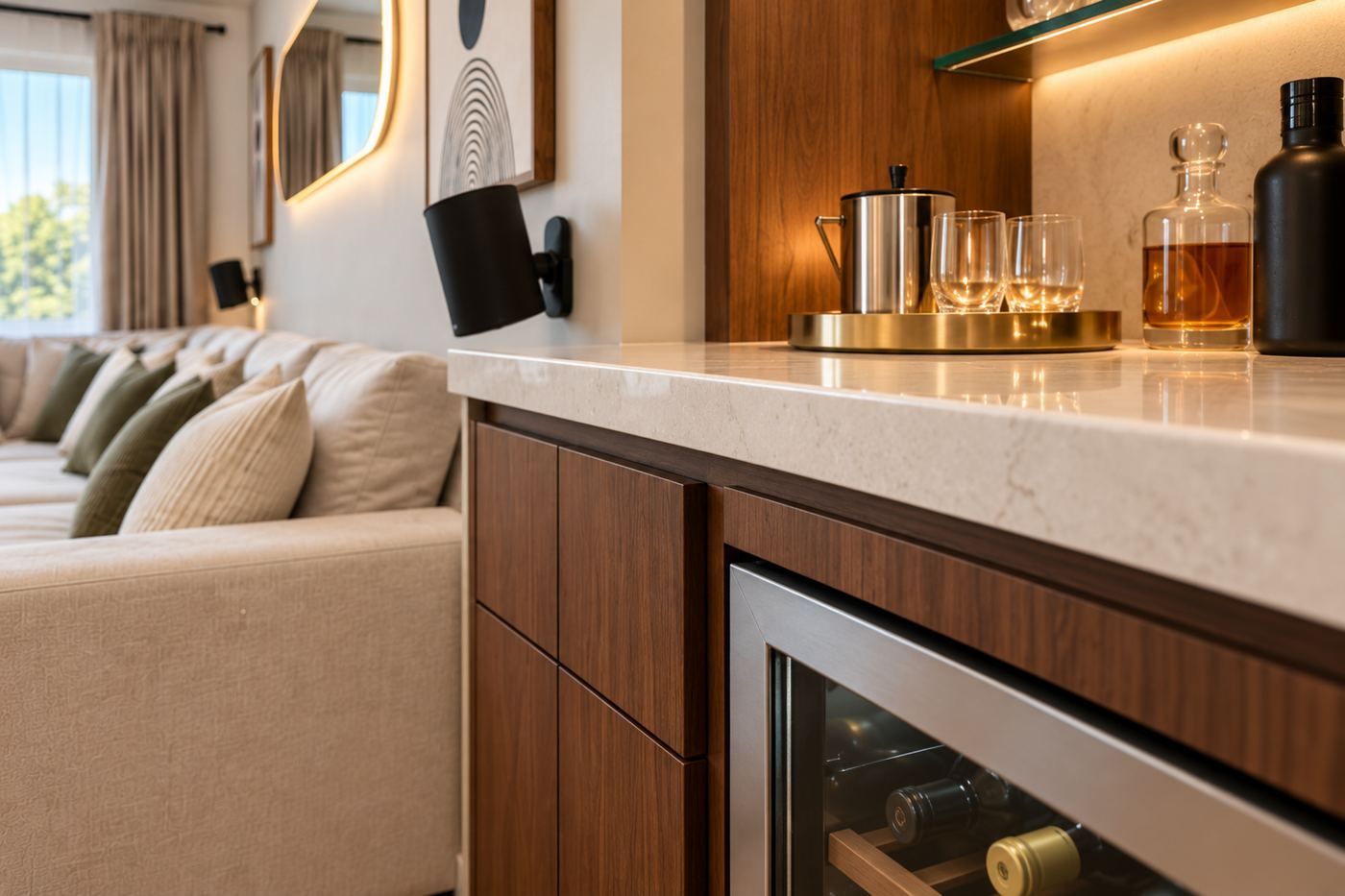 The bar