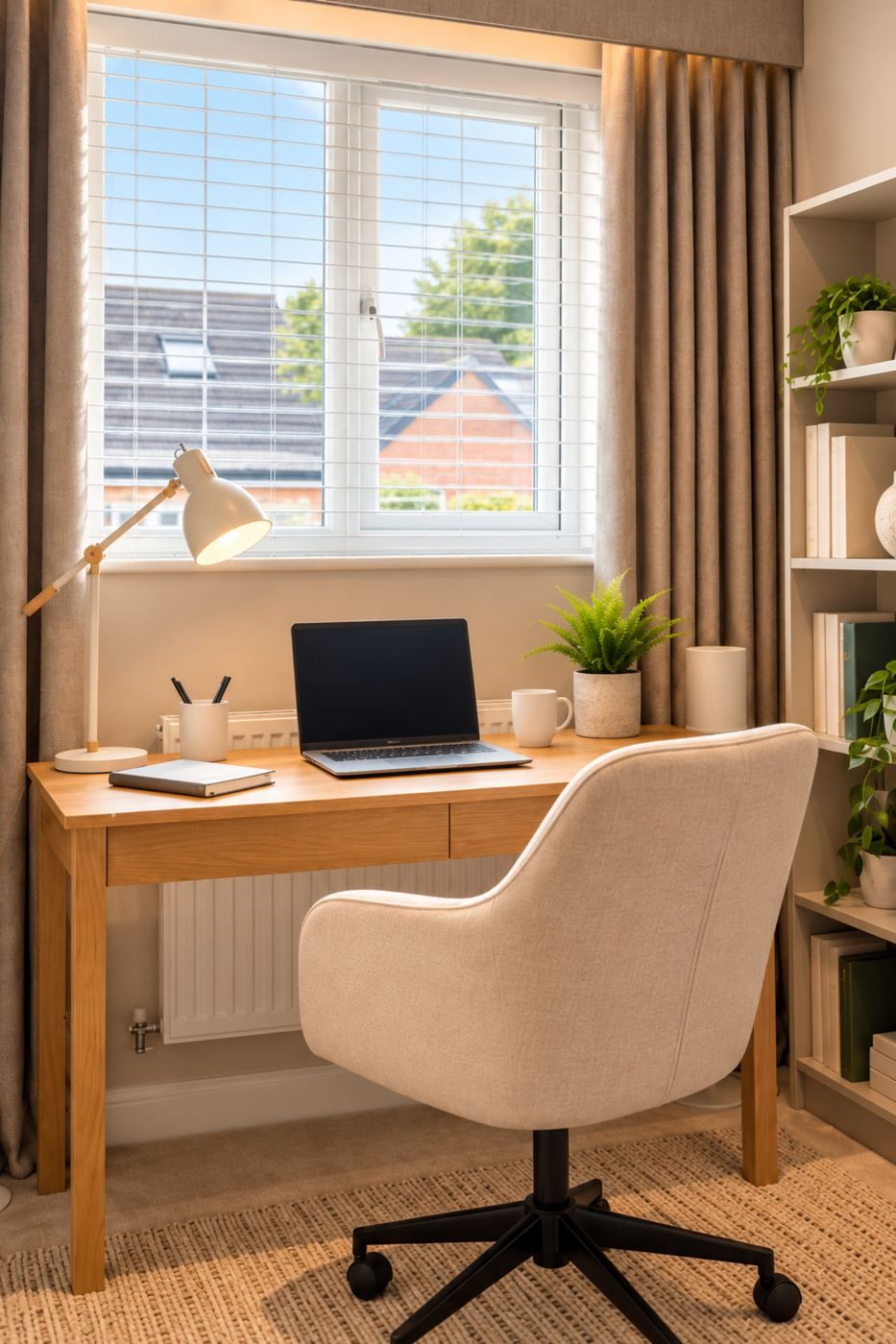 The desk