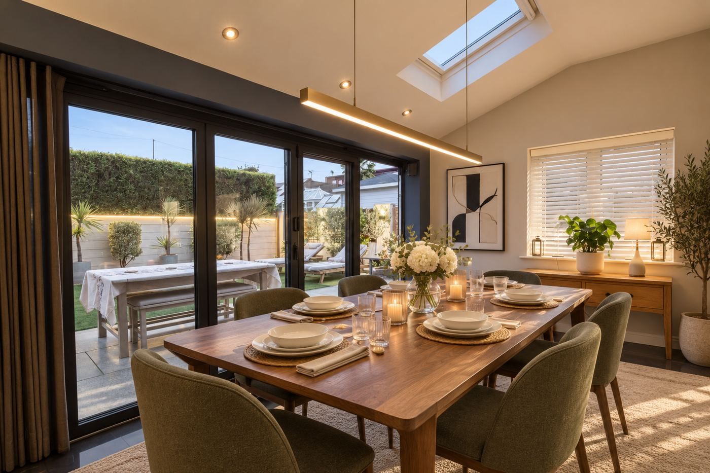 Dining Room and Bi-folds